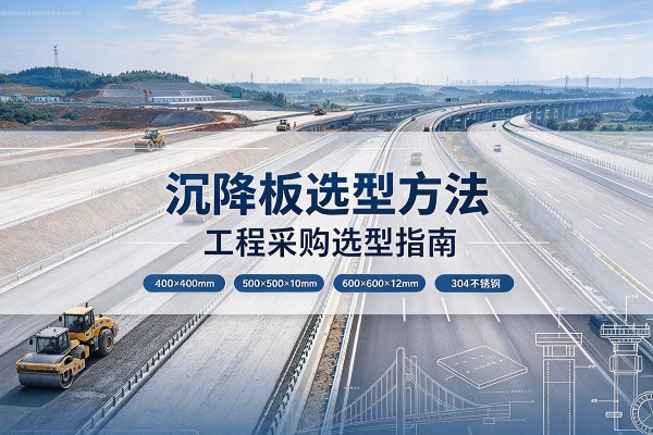 宜春沉降板选择方法