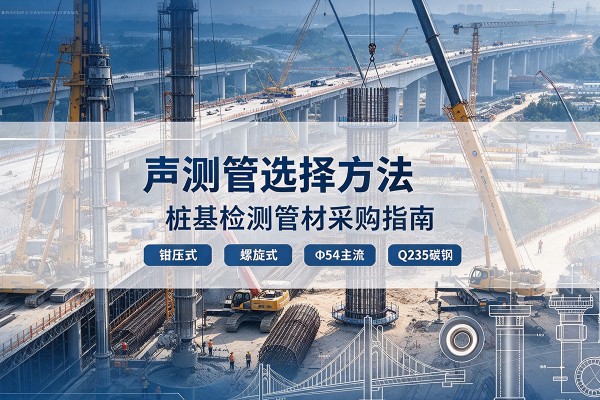 宜春声测管选型标准