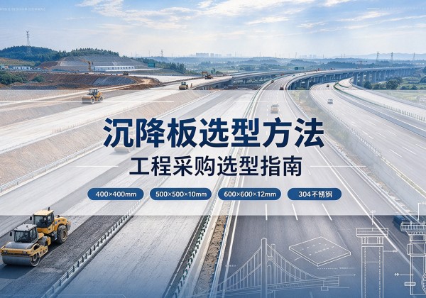 宜春沉降板选择方法