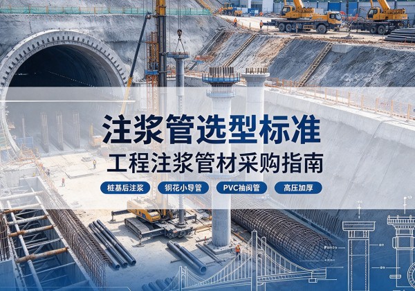 宜春注浆管选型标准